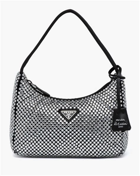 borsa prada diamanti